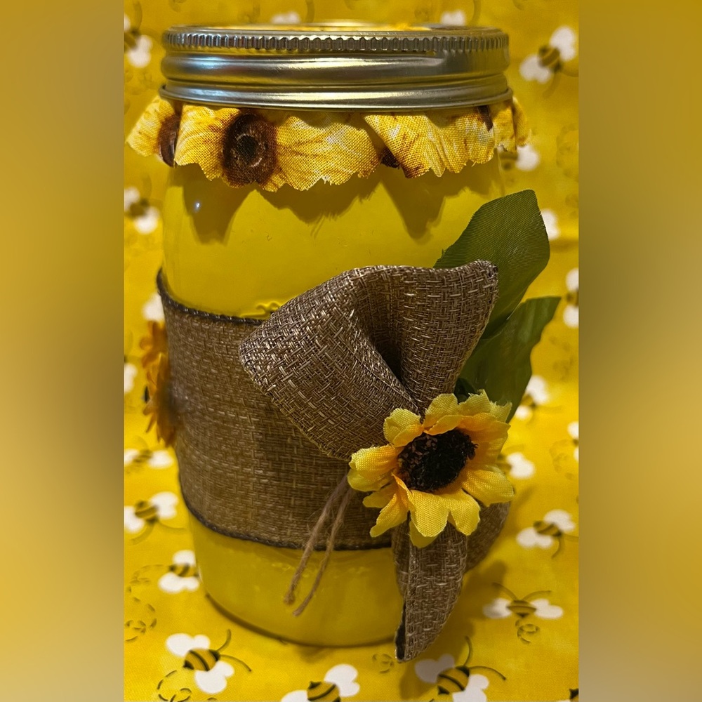 Handmade tissue jar